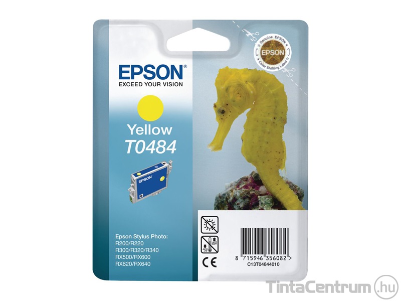 Epson T0484 sárga eredeti tintapatron