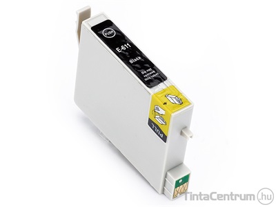 Epson T0611 fekete kompatibilis tintapatron