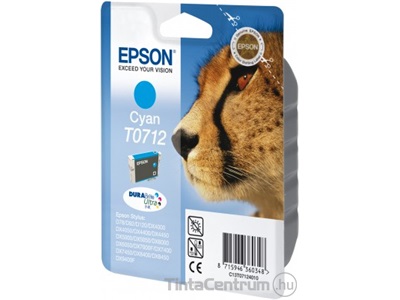 Epson T0712 ciánkék eredeti tintapatron