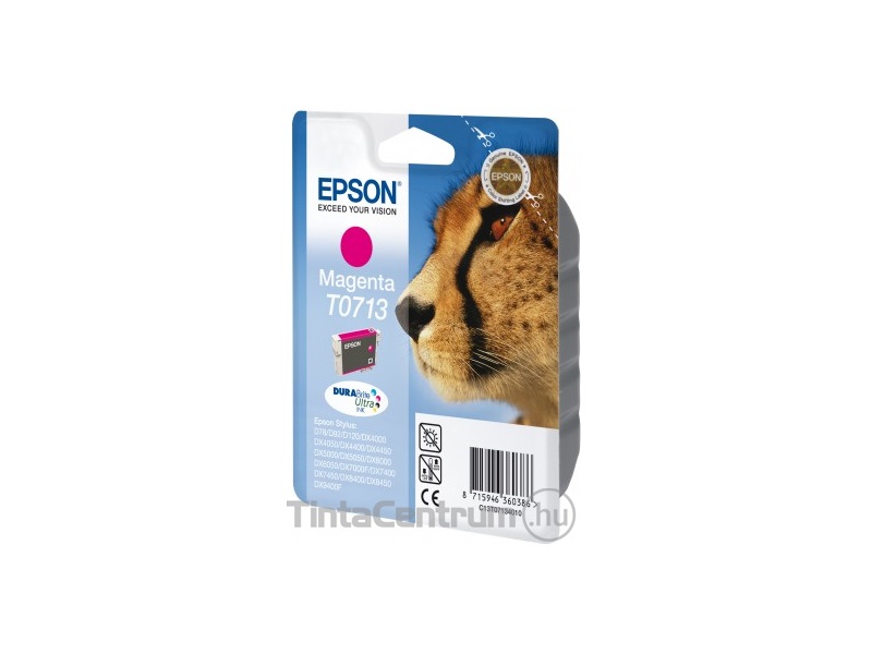 Epson T0713 magenta eredeti tintapatron