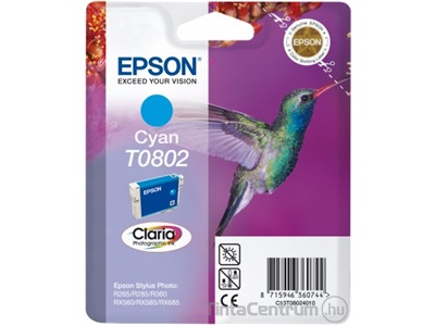 Epson T0802 ciánkék eredeti tintapatron