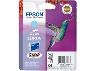 Epson T0805 világos ciánkék eredeti tintapatron