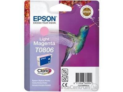 Epson T0806 világosmagenta eredeti tintapatron