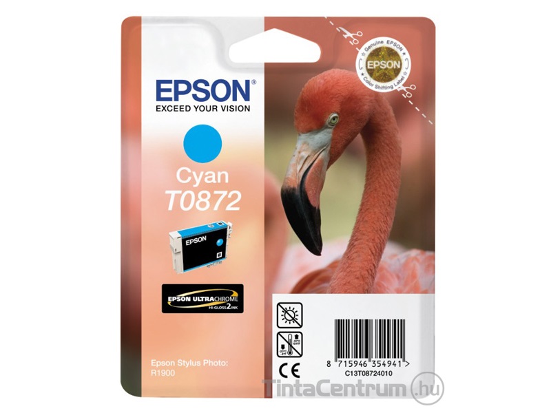 Epson T0872 ciánkék eredeti tintapatron