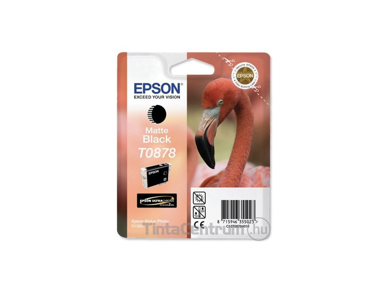 Epson T0878 mattfekete eredeti tintapatron