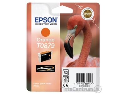 Epson T0879 narancssárga eredeti tintapatron