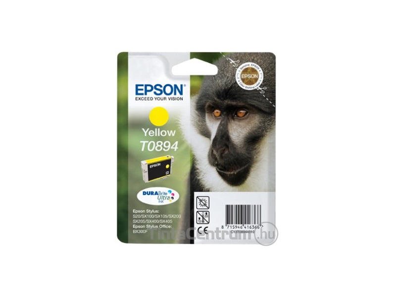 Epson T0894 sárga eredeti tintapatron