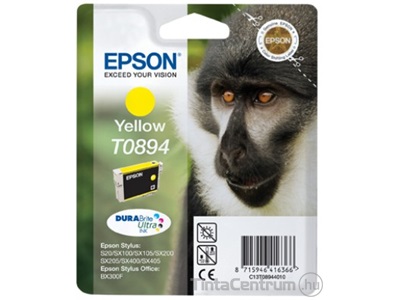 Epson T0894 sárga eredeti tintapatron