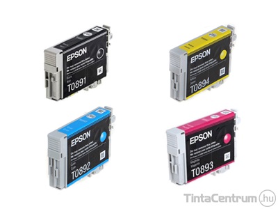 Epson T0895 (BK,C,M,Y) eredeti 4db-os patron csomag