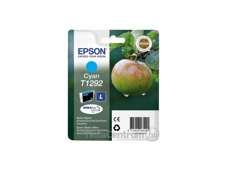 Epson T1292 ciánkék eredeti tintapatron