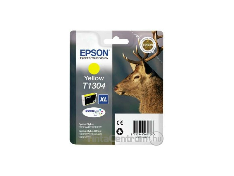 Epson T1304 sárga eredeti tintapatron