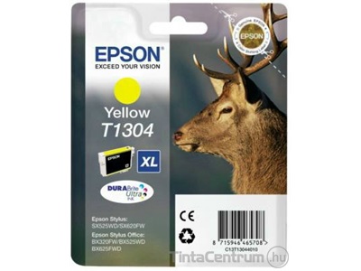 Epson T1304 sárga eredeti tintapatron