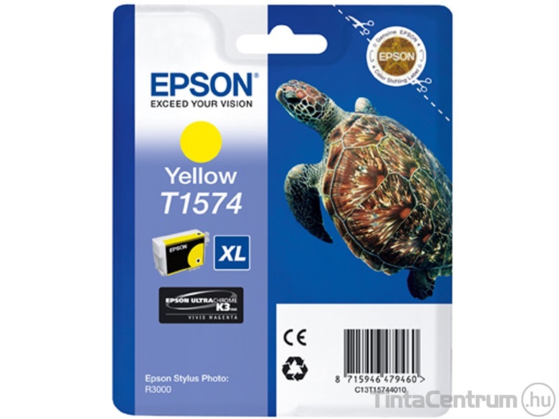 Epson T1574 sárga eredeti tintapatron