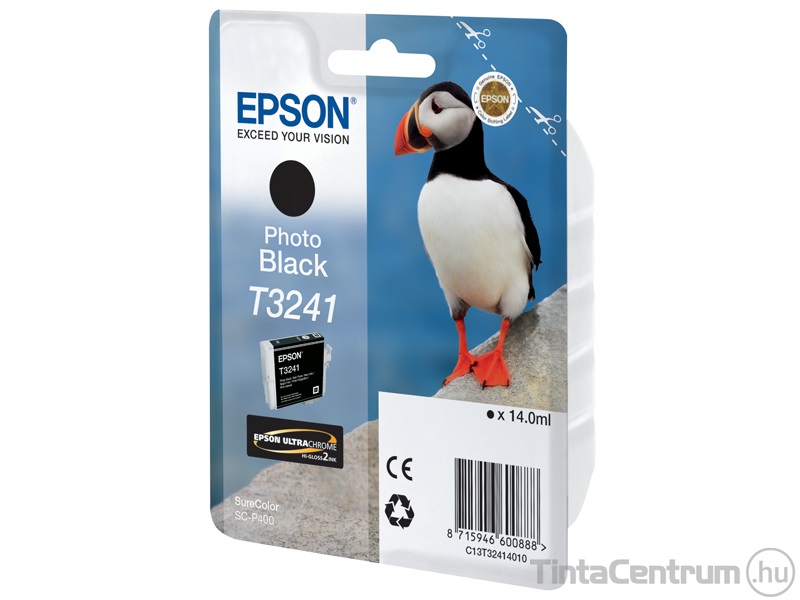 Epson T3241 fekete eredeti tintapatron