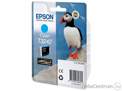 Epson T3242 ciánkék eredeti tintapatron