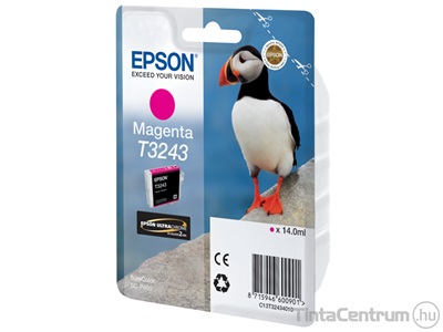 Epson T3243 magenta eredeti tintapatron