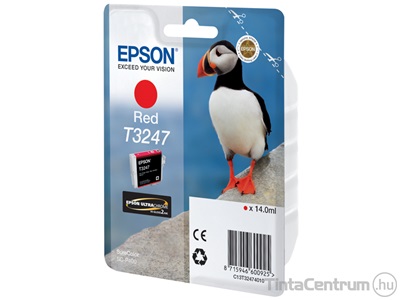 Epson T3247 piros eredeti tintapatron