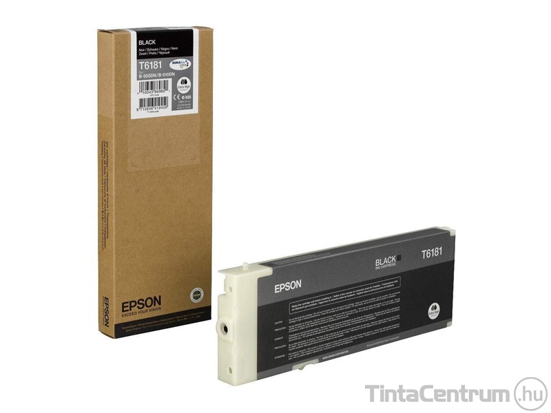 Epson T6181 fekete eredeti tintapatron