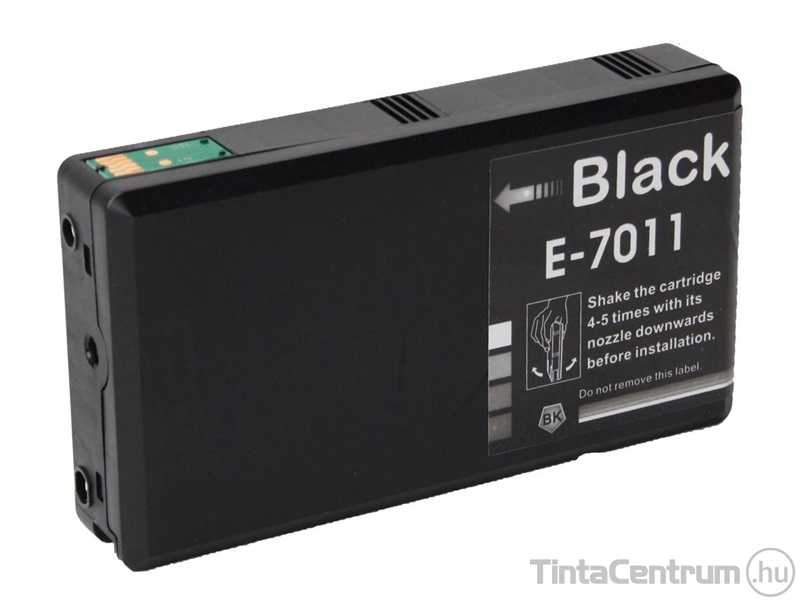 Epson T7011 XXL [3400 oldal] (PIGMENT) fekete kompatibilis tintapatron