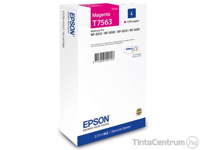 Epson T7563 magenta eredeti tintapatron