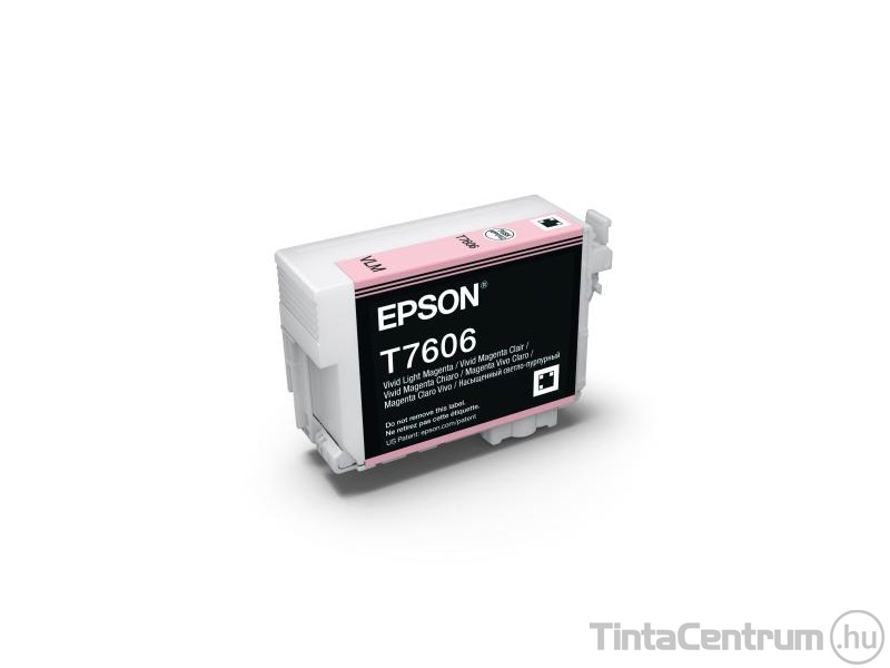 Epson T7606 világosmagenta eredeti tintapatron