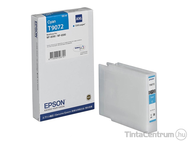 Epson T9072 [7000 oldal] ciánkék eredeti tintapatron