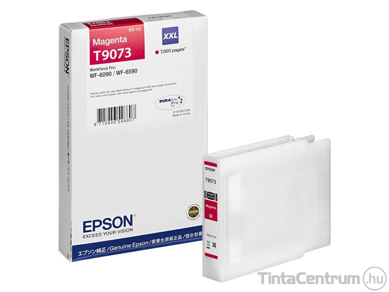 Epson T9073 [7000 oldal] magenta eredeti tintapatron