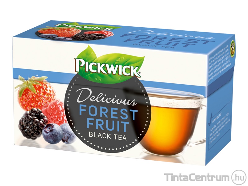 Fekete tea, filteres, 20x1,5g, PICKWICK, erdei gyümölcs