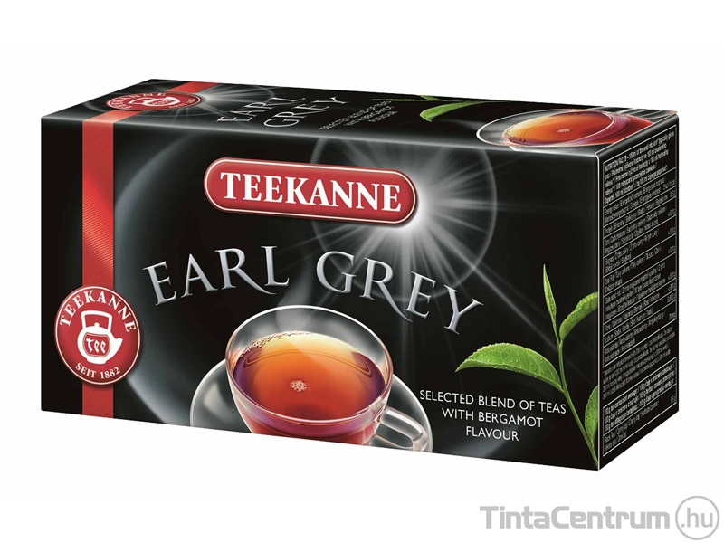 Fekete tea, filteres, 20x1,65g, TEEKANNE "Earl grey"
