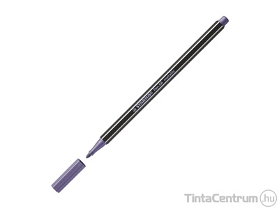 Filctoll, 1,4mm, STABILO "Pen 68 metallic", metál lila