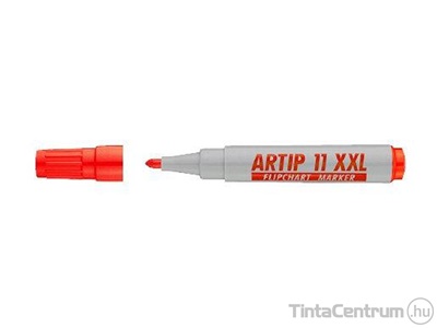 Flipchart marker, 1-3mm, kúpos, ICO "Artip 11 XXL", piros