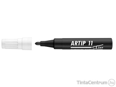 Flipchart marker, 1-3mm, kúpos, ICO "Artip 11", fekete