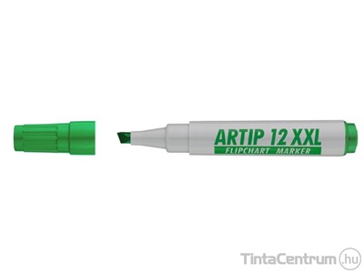 Flipchart marker, 1-4mm, vágott, ICO "Artip 12 XXL", zöld