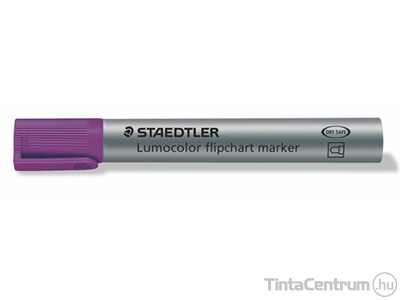 Flipchart marker, 2 mm, kúpos, STAEDTLER "Lumocolor 356", ibolya