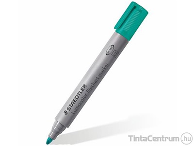 Flipchart marker, 2 mm, kúpos, STAEDTLER "Lumocolor 356", türkiz