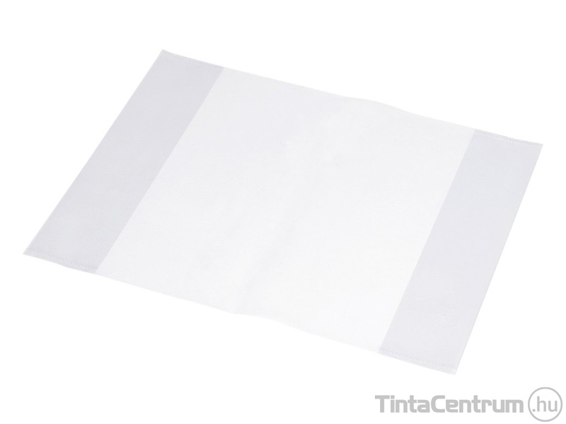 Füzet- és könyvborító, A5, műanyag, 90 mikron, fényes felület, PANTA PLAST, víztiszta 10db/csomag