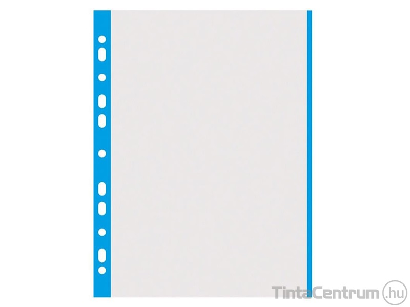Genotherm, A4, lefűzhető, narancsos, 40mn, színes szélű, DONAU, kék 100db/csomag