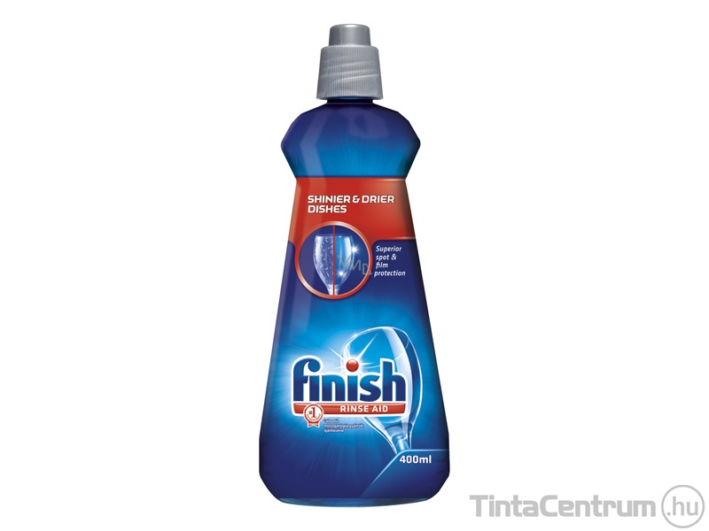 Gépi öblítőszer, 400ml, FINISH "Shine&Dry"