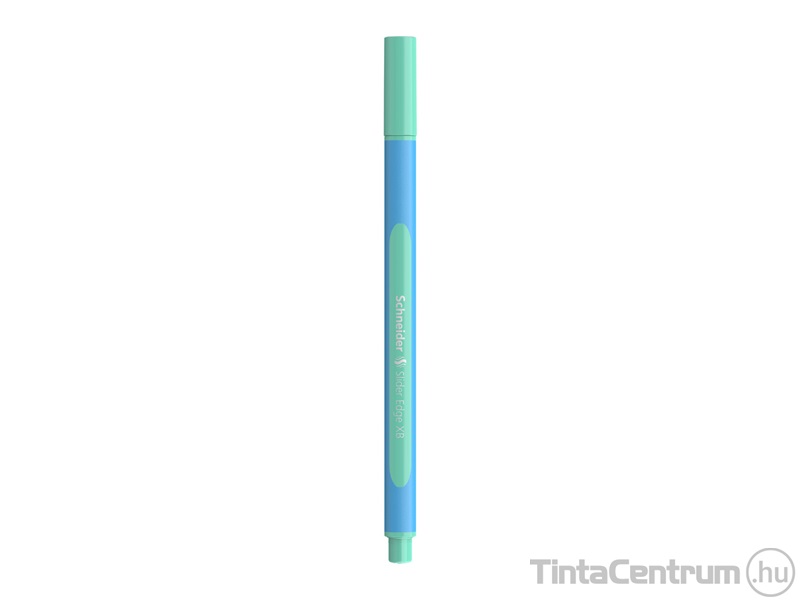 Golyóstoll, 0,7mm, kupakos, SCHNEIDER "Slider Edge XB Pastel", menta