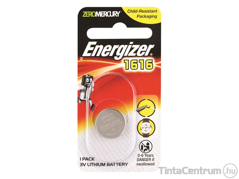 Gombelem, CR1616, ENERGIZER 1db/csomag