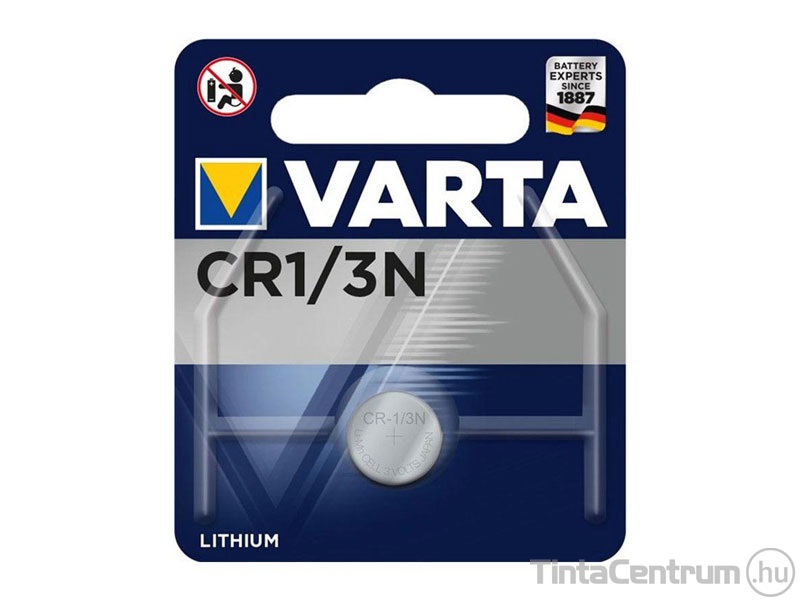 Gombelem, CR1/3N BL1, lítium, VARTA "Professional" 1db/csomag