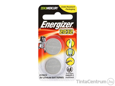 Gombelem, CR2032, ENERGIZER 2db/csomag