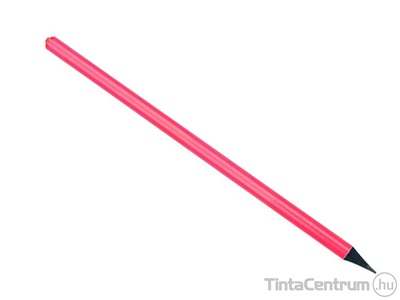 Grafitceruza, siam piros SWAROVSKI® kristállyal, 14cm, ART CRYSTELLA®, neon pink