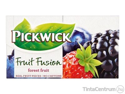 Gyümölcstea, filteres, 20x1,75g, PICKWICK "Fruit Fusion", erdei gyümölcs
