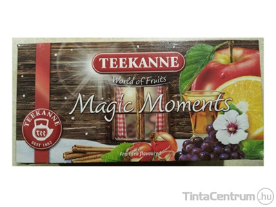 Gyümölcstea, filteres, 20x2,5g, TEEKANNE "Magic Moments", gyümölcsök, rum-szőlő, fahéj