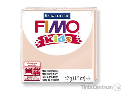 Gyurma, 42g, égethető, FIMO "Kids", bőrszín