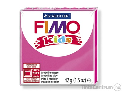 Gyurma, 42g, égethető, FIMO "Kids", pink