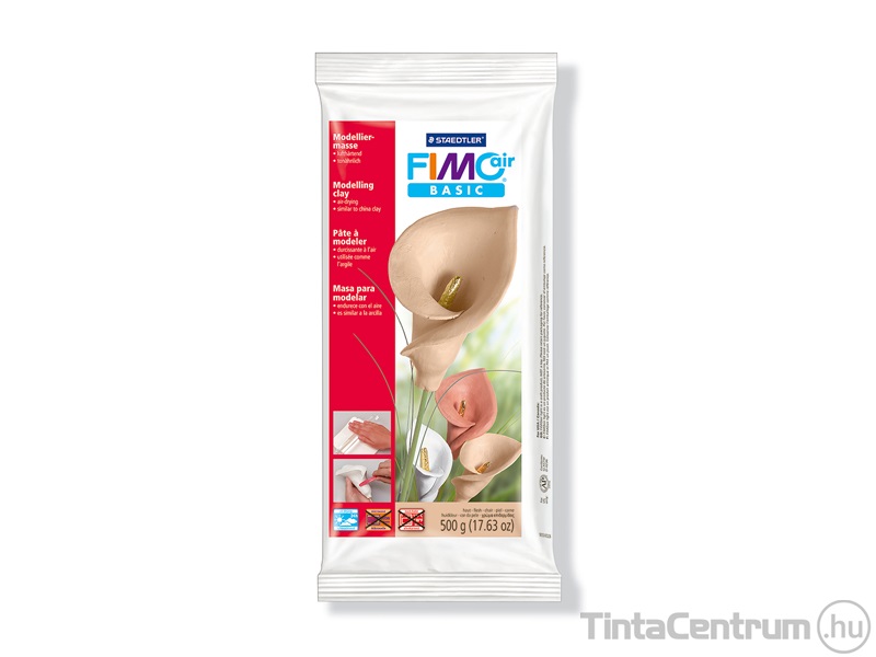 Gyurma, 500g, levegőre száradó, FIMO "Air Basic", bőrszín