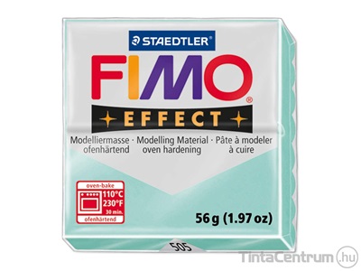 Gyurma, 56g, égethető, FIMO "Effect", pasztell menta