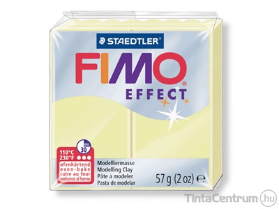 Gyurma, 56g, égethető, FIMO "Effect", pasztell vanília